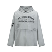 Old letter hooded sweatshirt for men and women